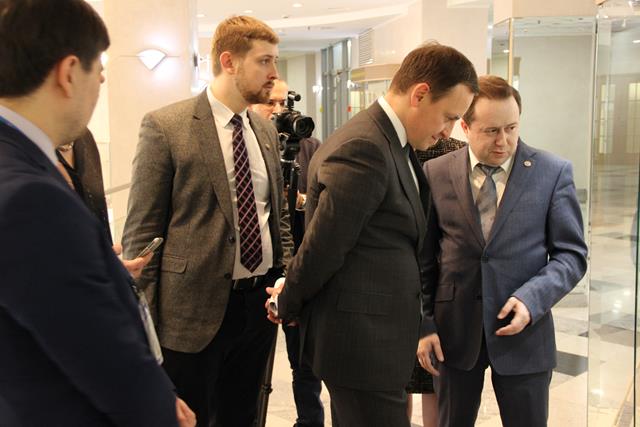Александр Сидякин посетил Отделение Пенсионного фонда по Республике Татарстан 
