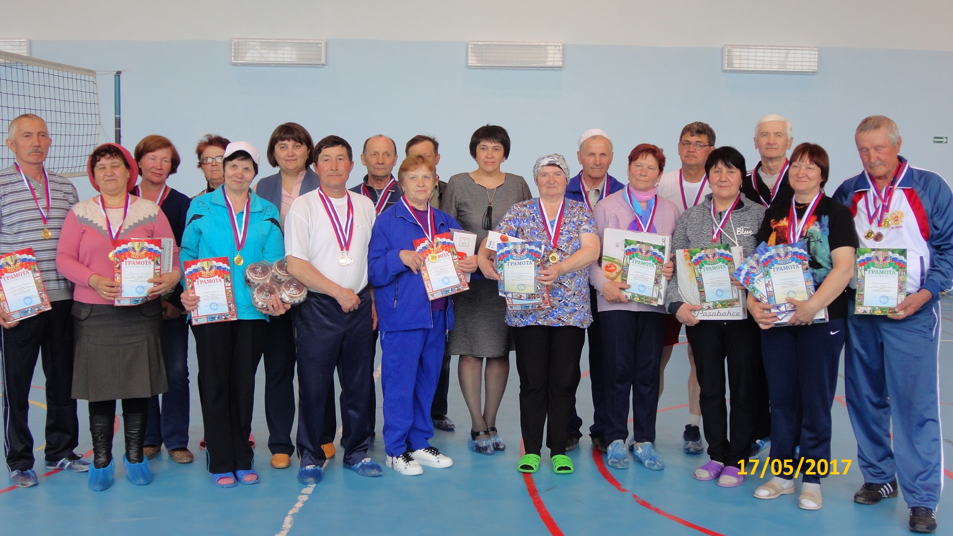 Спартакиада пенсионеров в Кайбицком районе	