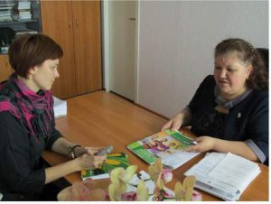 На встрече с начальником УПФР