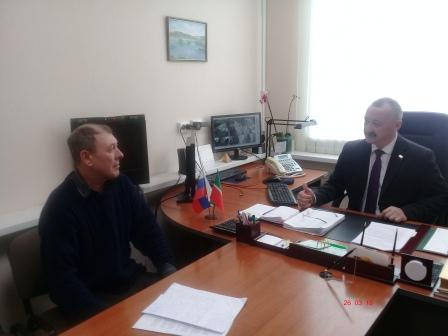 Прием начальником УПФР