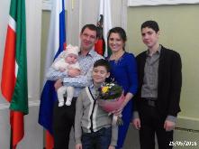 Торжественное вручение сертификатов на МСК в Вахитовском районе Казани