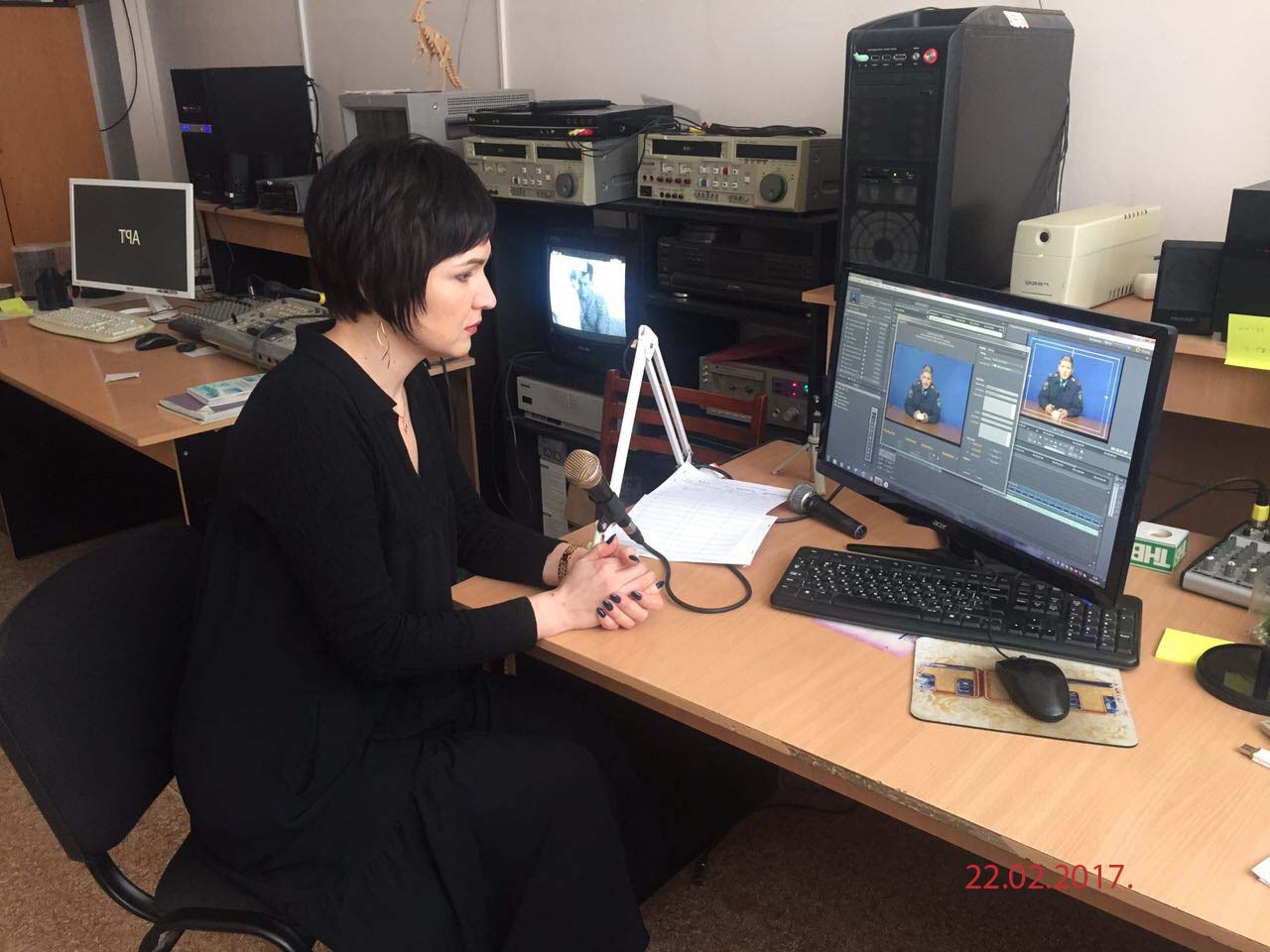 Поздравление начальника управления