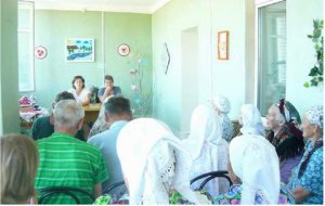 Встреча в социально-реабилитационном отделении КЦСОН «Наз»