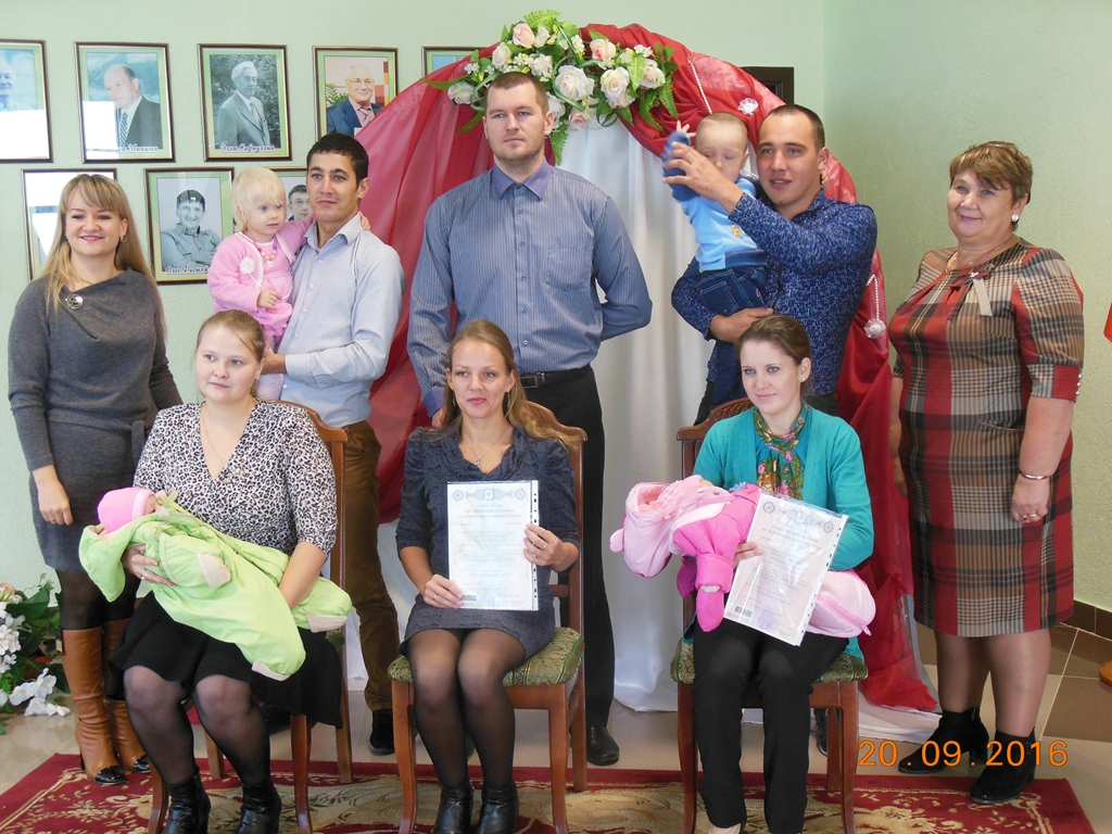 Вручение сертификатов на материнский капитал