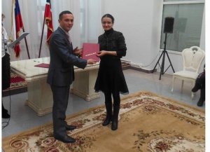 Торжественное вручение сертификатов