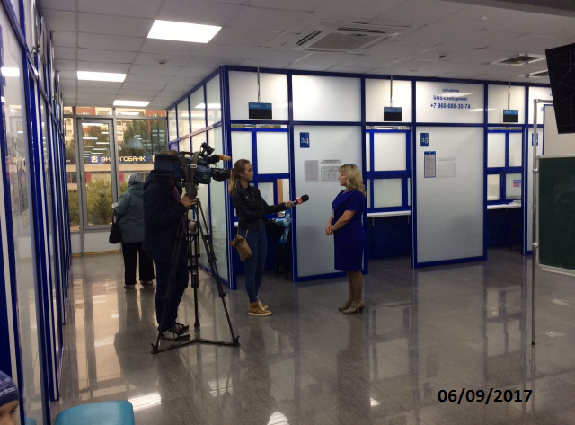 Интервью городскому телеканалу  «РЕН ТВ Набережные Челны»