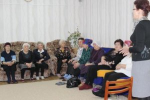 Встреча с отдыхающими центра социального обслуживания населения  «Берег надежды»