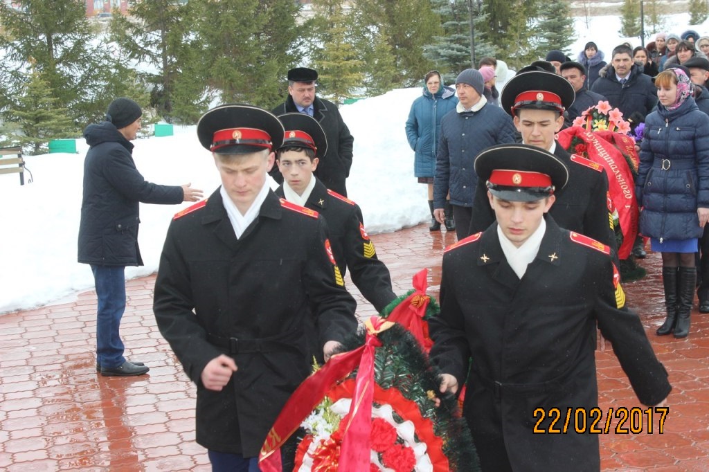 Митинг, посвященный Дню защитника Отечества