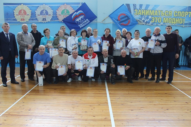 Дрожжановские пенсионеры соревновались за выход в финал Спартакиады.