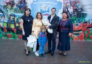 Вручение 11000 сертификата на материнский капитал
