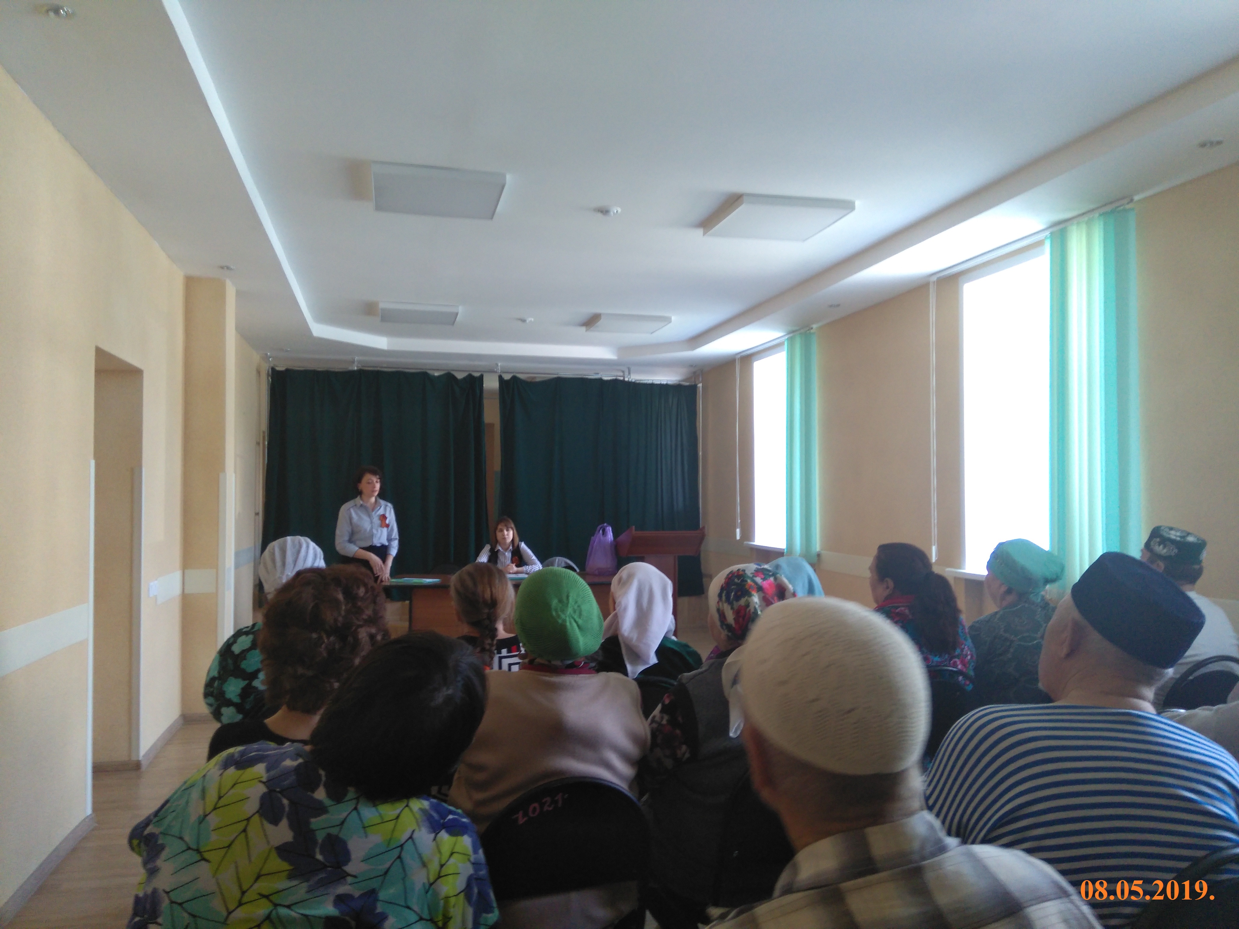 Очередная встреча с пенсионерами в реабилитационном  центре «Балкыш»