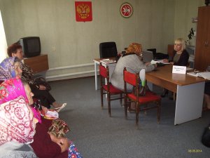 Продолжаем информировать населения