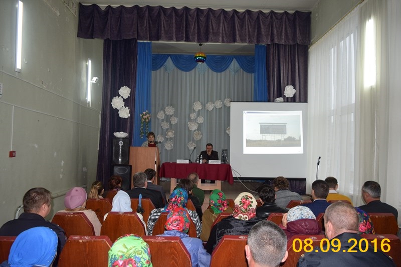 На сходах граждан участвует УПФР в Менделеевском районе
