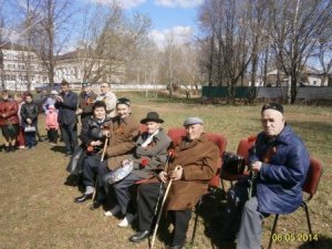 Чествование ветеранов ВОВ