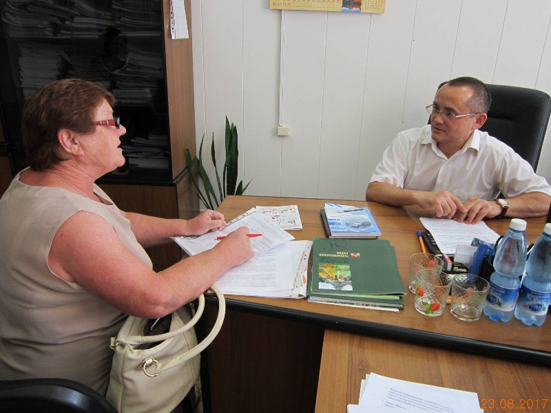 Прием населения в Черемшанском районе заместителем управляющего Сафиуллином Н.А.