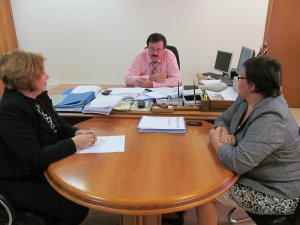Совещание с представителями Сбербанка