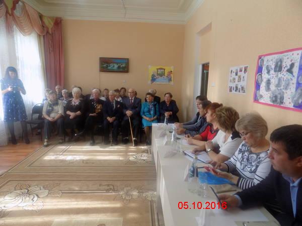 Встреча главы района с членами городского Совета ветеранов