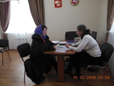 Выезд мобильной группы в Каенлинское СП
