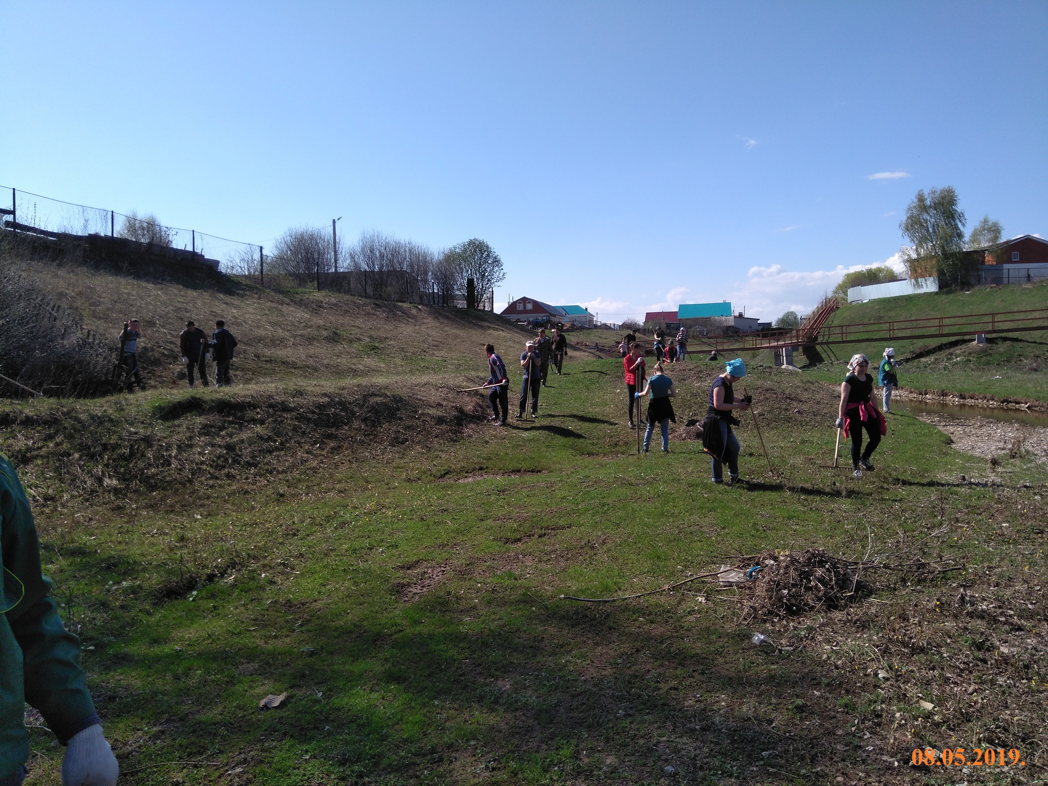 Субботник на реке Сабинка