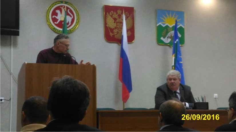 Выступление начальника Управления ПФР Залялов Р.Г. 