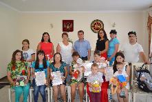 Торжественное вручение сертификатов на материнский капитал