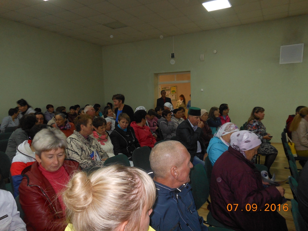 Отчетные собрания в селах