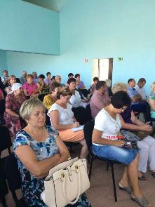 Участие в сходах