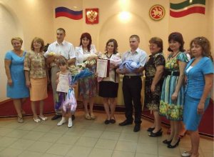 Вручение материнского сертификата