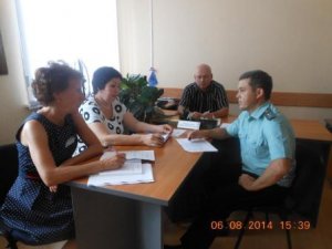 Рабочая встреча со службой ССП