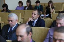 Выступление на еженедельной планерке в администрации района