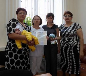 Очередное торжественное вручение сертификата в Спасском районе