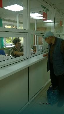 Прием граждан мобильной клиентской службой в пгт. Джалиль