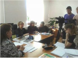 На встрече с начальником УПФР