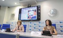 Елена Полякова приняла участие в пресс-конференции