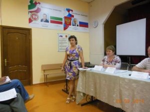 Участие в собрании приемных родителей