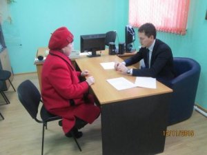 Выездной прием населения в Сарматовском районе