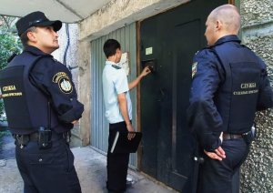 Рейд к должникам в торговые ряды ООО «Витарус»