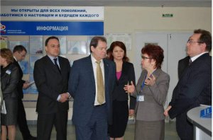 В УПФР в Вахитовском районе встречали гостей