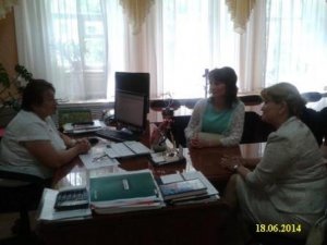 Рабочее совещание с представителями Сбербанка