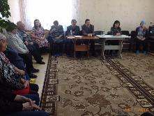 Встреча  в ЦСОН "Забота"