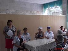 Информационная встреча с работниками питания