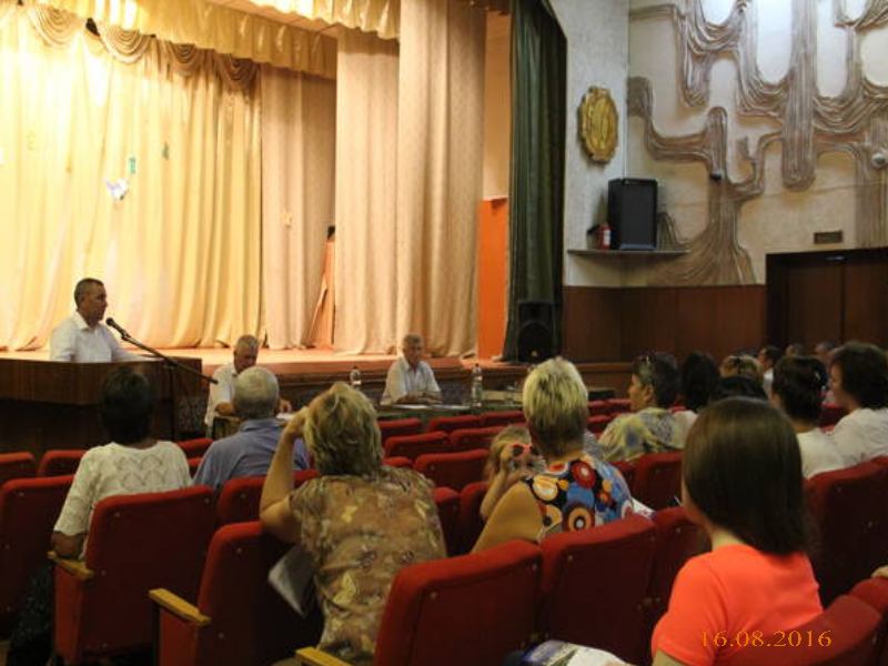 Встречи с населением. 