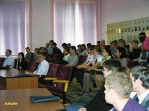 Встреча со студентами вузов