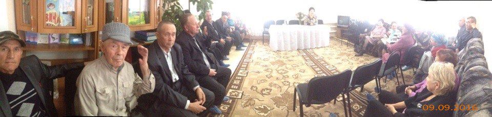 Встреча с ветеранами.