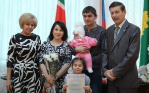 Вручение сертификатов в Мамадышском районе