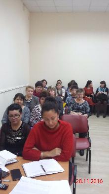 Выступление перед руководителями образовательных учреждений