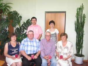 Торжественное вручение пенсионных удостоверений