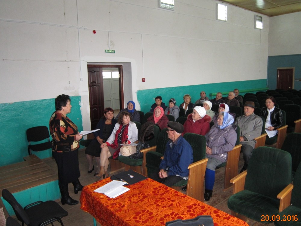 Продолжаются встречи с населением в Черемшанском районе