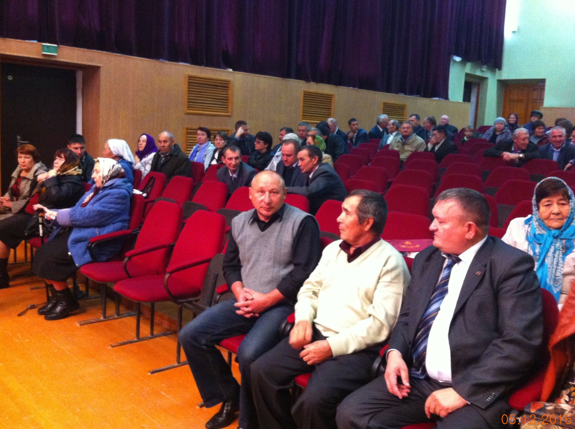 Встреча с трудовым коллективом в Черемшанском районе