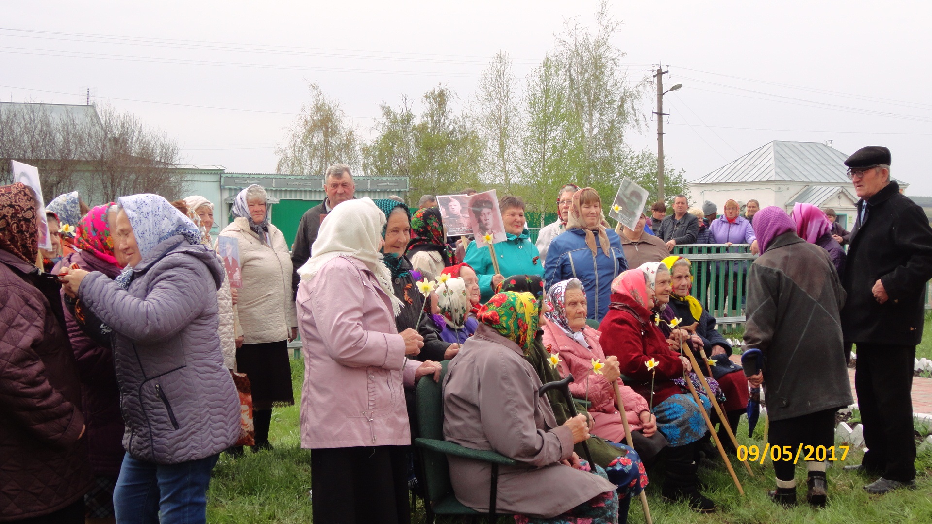 Празднование Дня  Победы. 	
